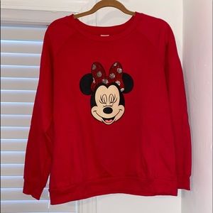 Cute Minnie Mouse Crew Neck